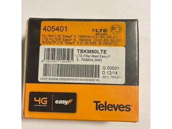 Televes TSKM60LTE -filter Mast Easy-F 5-790MHz (K60)