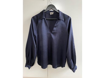 Nyskick! Twist & Tango blå blus/skjorta storlek 34