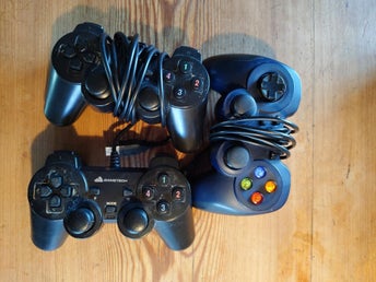 3 st Gamepad-kontroller