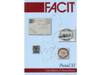 FACIT POSTAL 11 SVENSKA STÄMPLAR NY INBUNDEN