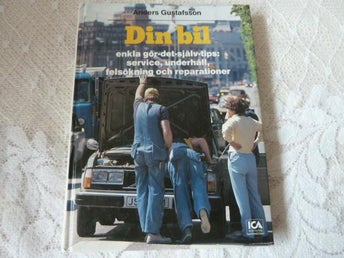 DIN BIL, A. GUSTAFSSON, 1987, BÖCKER