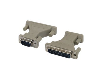 ROLINE Adapter DB9 Hane till DB25 Hane