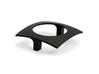 Knopp Liam soft touch svart 80 x 80 mm