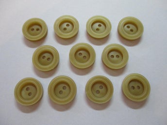NATUR KNAPPAR 11 x 15mm
