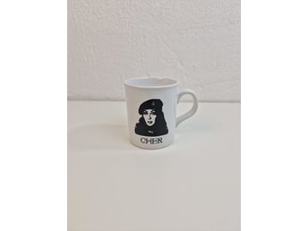 Mugg med Cher-tryck