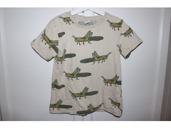 Lindex beige t-shirt / storlek 122/128