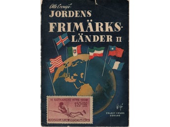 JORDENS FRIMÄRKSLÄNDER II av Olle Cronsjö, 1938