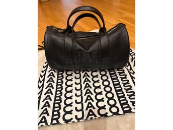 Marc Jacobs The Duffle Svart Läder Duffelväska