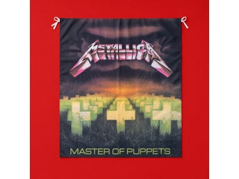 Metallica Master of Puppets flagga