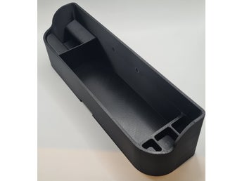 Hylla med förvaring (250mm) utan sugpropp.