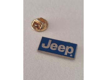 Vintage Jeep emaljpin