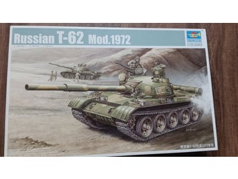 Trumpeter Russian T-62 Mod.1972 1/35 Skala Modellbyggsats