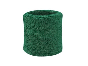 Svettband - Mörkgrön - Vristband - Korta [8cm] - Singelpack