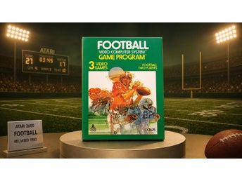 Atari 2600 - Football (Boxed, Complete)