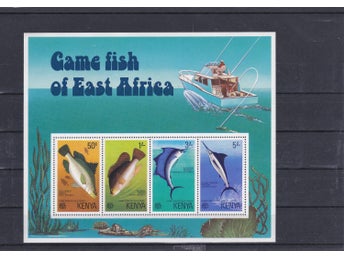 Kenya 1977 Sportfiske block