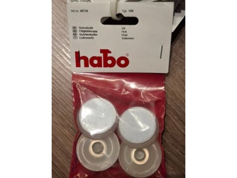 2pkt Habo Golvskydd/Möbeltassar