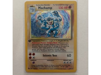 Machamp 8/102 Base set Pokemonkort