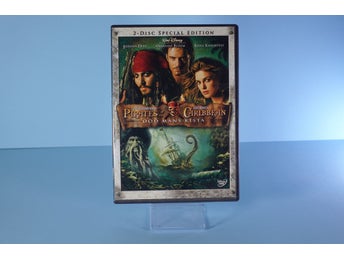 Pirates of the Caribbean Död Mans Kista DVD Region 2