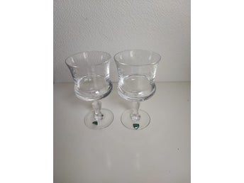 2 st Orrefors glas – tidlös elegans