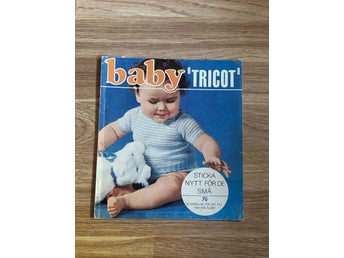 Häfte med äldre stickbeskrivningar- Baby