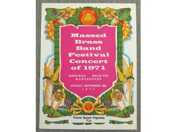 Massed Brass Band Festival Concert of 1971 Kings Hall