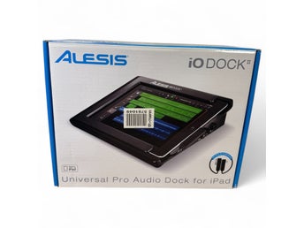 Alesis iO Dock II Universal Ljudinterface För iPad Med Adapter MIDI XLR