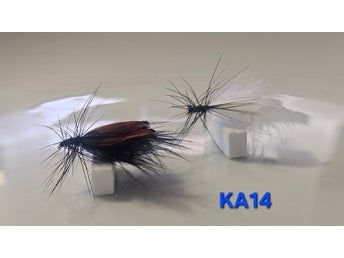 (KA14) 2-pack Flugor - Till Lax -Öring m.m