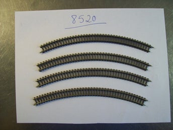 Märklin Miniclub 8520 4 st Böjda