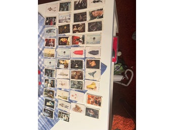 Samling 42st samlarbilder Stjärnornas Krig från 1983