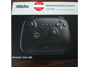 NY! 8BitDo Ultimate Bluetooth Controller Rek.pris 939