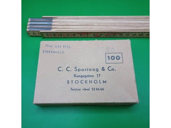 Sporrong & CO - Tom Pappask - För Pins - Gammal