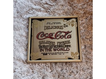 Coca-Cola spegeltavla Retro Vintage