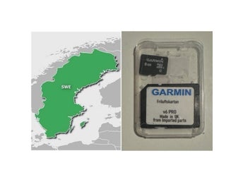Friluftskartan TOPO Sverige V6 PRO täcker hela sverige