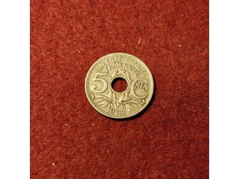 5 Centimes 1930 Frankrike