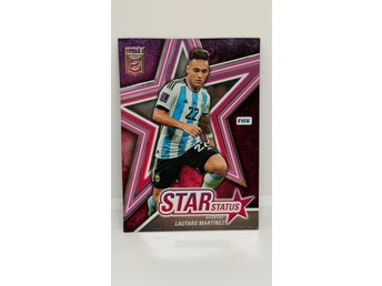 Lautaro Martinez Star Status Panini Donruss Elite FIFA Fotbollskort