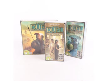7 Wonders Duel Spel m Expansions 3 st