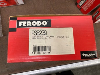 Ferodo bromsbackar