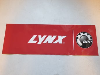 Dekal LYNX 45x15cm