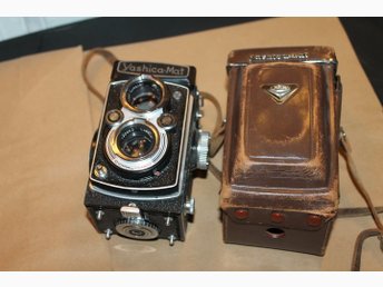 Spegelreflex kamera Yashica-mat Yashica fynd utrop 1kr