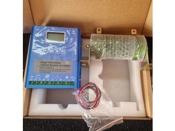 600W 12V/24V automatisk MPPT vind- och solhybridladdningsregulator med Bluetooth