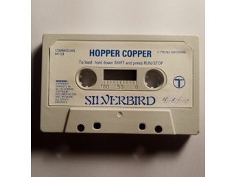 Hopper Copper (Silverbird) Lös Tape - Kassett ->TESTAD<- Commodore 64 / C64