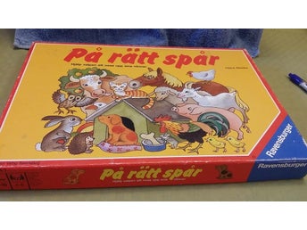sällskapsspel PÅ RÄTT SPÅR 5-10 år !