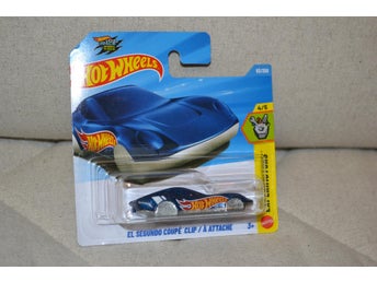El Segundo Coupé Clip / A Attache Nyckelring Bil Hot Wheels 1:64 2026 6cm Ny