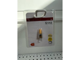 Star Trading G4 LED-lampa, 1,4W (motsvarar 16W), 2800K Varmvit, Dimbar