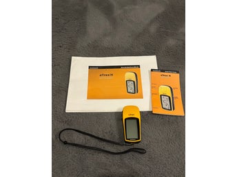eTrex H – Handhållen GPS (Komplett med svensk manual!)