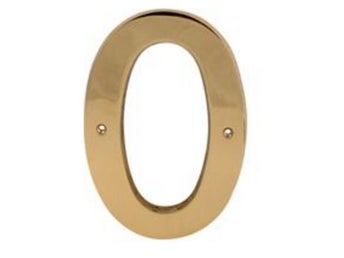 Siffra 0 pol mässing 155 mm Fixer