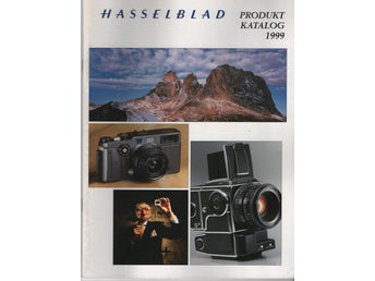 Hasselblad produkt-katalog 1999