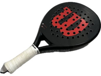 Wilson Pro Staff Team TX Padelracket 370gr 263mm Fiberglass Weave Core Foam