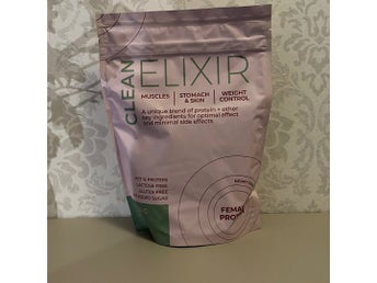 Clean Elixir proteinpulver med bärsmak
