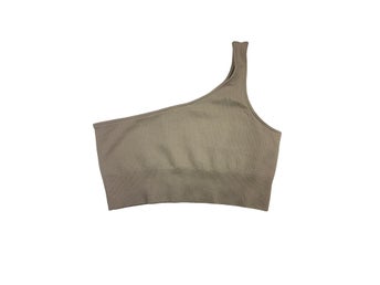 Aim'n Ribbed Seamless Single Strap Bra Strl:XXL Helt Ny(Ord pris: 399 kr)